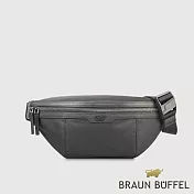 【BRAUN BUFFEL 德國小金牛】台灣總代理  密斯特-N 腰胸包-黑色/BF543-07-BK