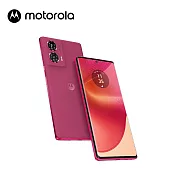 Motorola 摩托羅拉 Edge 50 Fusion (12G/256G) IP68防水防塵 6.7吋 5G智慧型手機  覆盆子紅