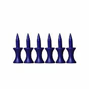 【LOTUS】高爾夫限位球TEE 球釘 30支  37mm藍色*30