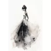 【LAVOD 線上藝廊】藝術微噴油畫90X120cm 無框畫+鋁合金-黑框 藝術掛畫 臥房掛畫 bride 1