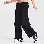 NIKE AS W NSW DANCE OH FLC PANT 女休閒長褲-黑-FV7513010 XS 黑色