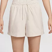 NIKE AS W NSW MR ESSNTL WVN SHORT 女休閒短褲-白-FV7558104 S 白色