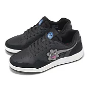 Skechers x Vexx 休閒鞋 Koopa-VEXX Chenille Doodle 男鞋 黑白 聯名 厚底 183507BKGY 26cm BLACK/GRAY