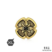 【點睛品】 Charme XL 乘風領航 黃金黑鑽石串珠