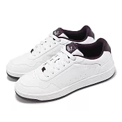 Puma 休閒鞋 Court Classy 女鞋 白 紫 低筒 復古 小白鞋 39502108