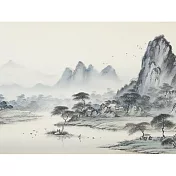 【LAVOD 線上藝廊】藝術微噴油畫 30X40CM 無框畫 風景油畫 書房 辦公室 藝術掛畫 雪覆山峰