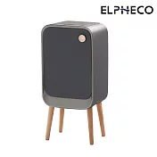 ELPHECO 不鏽鋼高腳雙開感應垃圾桶20L ELPH9716 鈦金灰