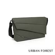 URBAN FOREST都市之森 LIGHT光線-郵差包/斜背包(霧松綠)