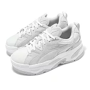 Puma 休閒鞋 BLSTR Mix Wns 女鞋 白 灰 厚底 增高 緩衝 小白鞋 39609504