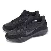 Nike 籃球鞋 G.T. Hustle Academy EP 男鞋 黑 全黑 針織 緩衝 運動鞋 FJ7808-001 24cm BLACK/BLACK