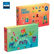 【++Plus-Plus 加加積木】小顆粒 創作系列 - 兩款任選 我的小寵物