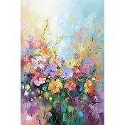 【LAVOD 線上藝廊】藝術微噴油畫 90X120CM 無框畫 植物油畫 藝術掛畫 | 客廳掛畫 花叢