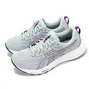 Asics 慢跑鞋 GEL-Contend 9 D 女鞋 寬楦 灰紫 緩衝 支撐 運動鞋 亞瑟士 1012B678020