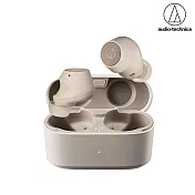 audio-technica 鐵三角 ATH-CKS30TW+ 真無線耳機 米色