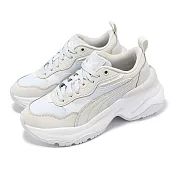 Puma 休閒鞋 Cilia Wedge 女鞋 白 支撐 厚底 增高 老爹鞋 39391510