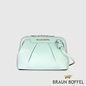 【BRAUN BUFFEL 德國小金牛】台灣總代理 安娜格-A 手拿包-湖水藍/BF827-02-ABL