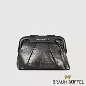 【BRAUN BUFFEL 德國小金牛】台灣總代理 安娜格-A 手拿包-黑色/BF827-02-BK