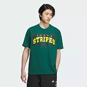 ADIDAS CLG S/S TEE 男短袖上衣-綠-JG8543 L 綠色