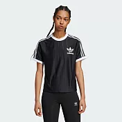 ADIDAS 3 S PNST TEE 女短袖上衣-黑-IX5505 XS 黑色