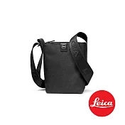 Leica 徠卡 小號環保人造皮革斜侉包 經典黑 LEICA-19688 公司貨