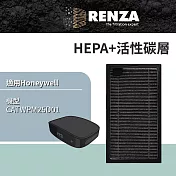 適用 Honeywell CATWPM25D01 Pure2 PM2.5顯示車用空氣清淨機 HEPA+活性碳 濾網 濾芯 濾心
