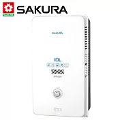 【SAKURA 櫻花】10L 屋外型熱水器 GH1005(桶裝瓦斯LPG) RF式 送安裝