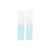 小樹屋-加長冰爽漸層涼感袖套(2入) 防曬 抗UV 騎車袖套 自行車 降溫袖套 漸層白