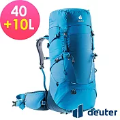 【deuter 德國】AIRCONTACT CORE 40+10L 拔熱式透氣背包3350122- 藍