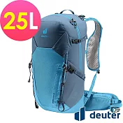 【deuter 德國】SPEED LITE 25L 超輕量旅遊背包3410422- 藍