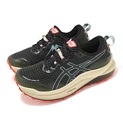 Asics 越野跑鞋 Trabuco Max 3 男鞋 黑 綠 緩衝 厚底 弧形大底 戶外 運動鞋 亞瑟士 1011B800002