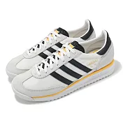 adidas 休閒鞋 SL 72 RS 男鞋 米白 黑 橘 麂皮 復古 愛迪達 IH4823