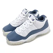 Nike 休閒鞋 Air Jordan 11 Retro Low GS 大童 女鞋 Diffused Blue FV5121-104