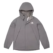 The North Face M ANTORA JACKET - AP 男防水外套-灰-NF0A7QOH0UZ 3XL 灰色