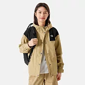 The North Face W DRYVENT BLOCKING JACKET - AP 女防水外套-棕-NF0A7QSILK5 XL 棕色