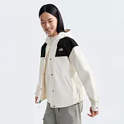 The North Face W DRYVENT BLOCKING JACKET - AP 女防水外套-白-NF0A7QSIROU L 白色