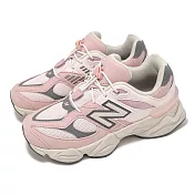 New Balance 休閒鞋 9060 中童 寬楦 粉紅泡泡 粉紅花岡岩 小朋友 緩衝 運動鞋 NB PV9060EA-W