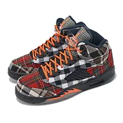 Nike Air Jordan 5 Retro GS Plaid 蘇格蘭格紋 大童 女鞋 黑 紅 5代 FD4814-008