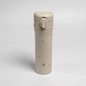【SWANZ天鵝瓷】淨瓷彈跳杯 700ML 設計款 蜜糖米白