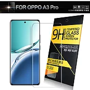 NISDA for OPPO A3 Pro 5G 鋼化9H玻璃保護貼-非滿版