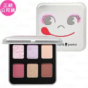 shu uemura 植村秀 x peko限量聯名彩妝 莓果棒棒糖6色眼影盤(1.0g*6)(公司貨)