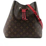 LV NEONOE monogram肩背水桶包_展示品 (紅色)