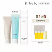 【RMK】人氣洗顏買1送9超值組# 粉紅泥膜皂霜