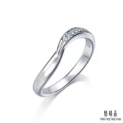 【點睛品】PROMESSA 星宇系列 18K金鑽石戒指(女戒) 11 18K白色黃金