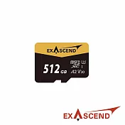 Exascend CATALYST microSD V30 512GB 高速記憶卡