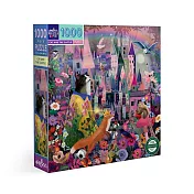 eeBoo 1000片拼圖 - 貓咪城堡 ( Cat and the Castle 1000 Piece Puzzle)