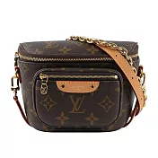 LV 新款 Monogram 塗層帆布迷你腰包