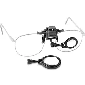 《CARSON》物品觀察 老人閱讀 年長長者 輔助視力 | 2in1夾式鏡架放大鏡 2in1夾式鏡架放大鏡