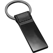 《REFLECTS》Squre 勁黑皮革鑰匙圈 |吊飾 鎖匙圈 - 方 勁黑皮革鑰匙圈(方)