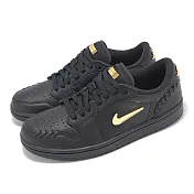 Nike 休閒鞋 Wmns Air Jordan 1 Low Method of Make 女鞋 男鞋 黑 金 FN5032-007