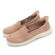 Skechers 休閒鞋 On-The-Go Flex-Camellia Slip-Ins 女鞋 粉橘 套入式 樂福鞋 138181CRML